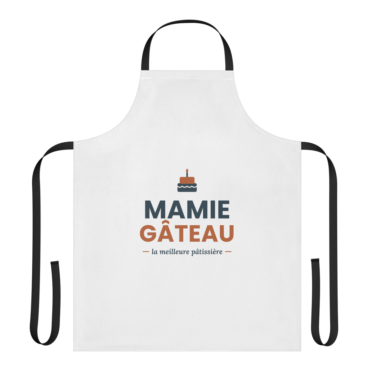 Tablier de cuisine Mamie Gâteau personnalisé avec prénom – cadeau pâtisserie pour mamie