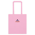 Tote bag brodé Reine du café personnalisé avec prénom – coloris rose
