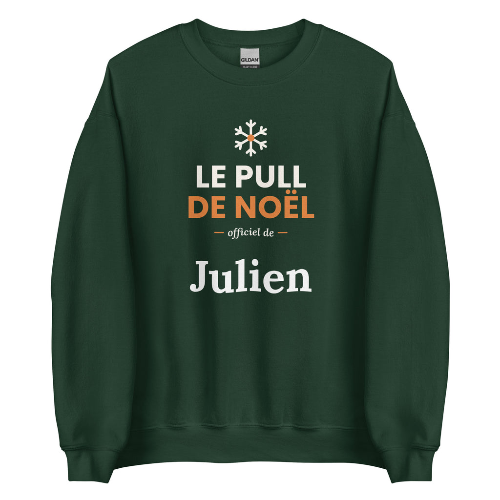 Pull de Noël personnalisé avec prénom – vue 9