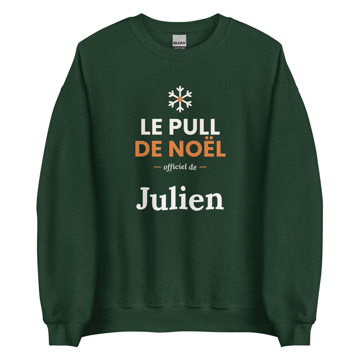 Pull de Noël personnalisé avec prénom – vue 9