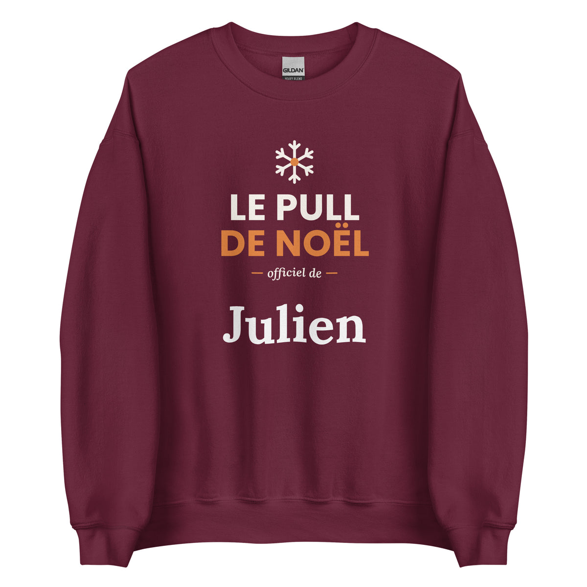 Pull de Noël personnalisé avec prénom – vue 8