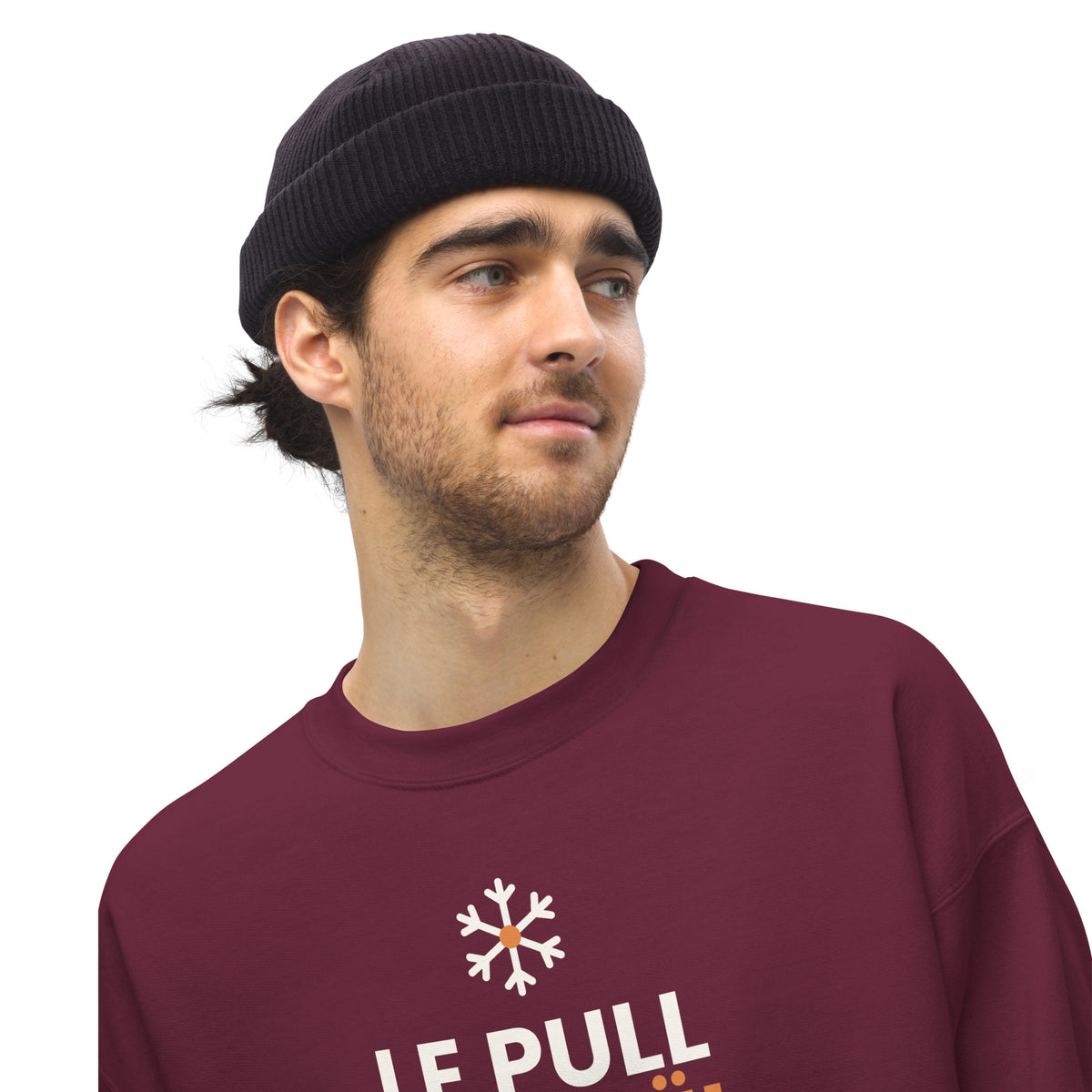 Pull de Noël personnalisé avec prénom – vue 5