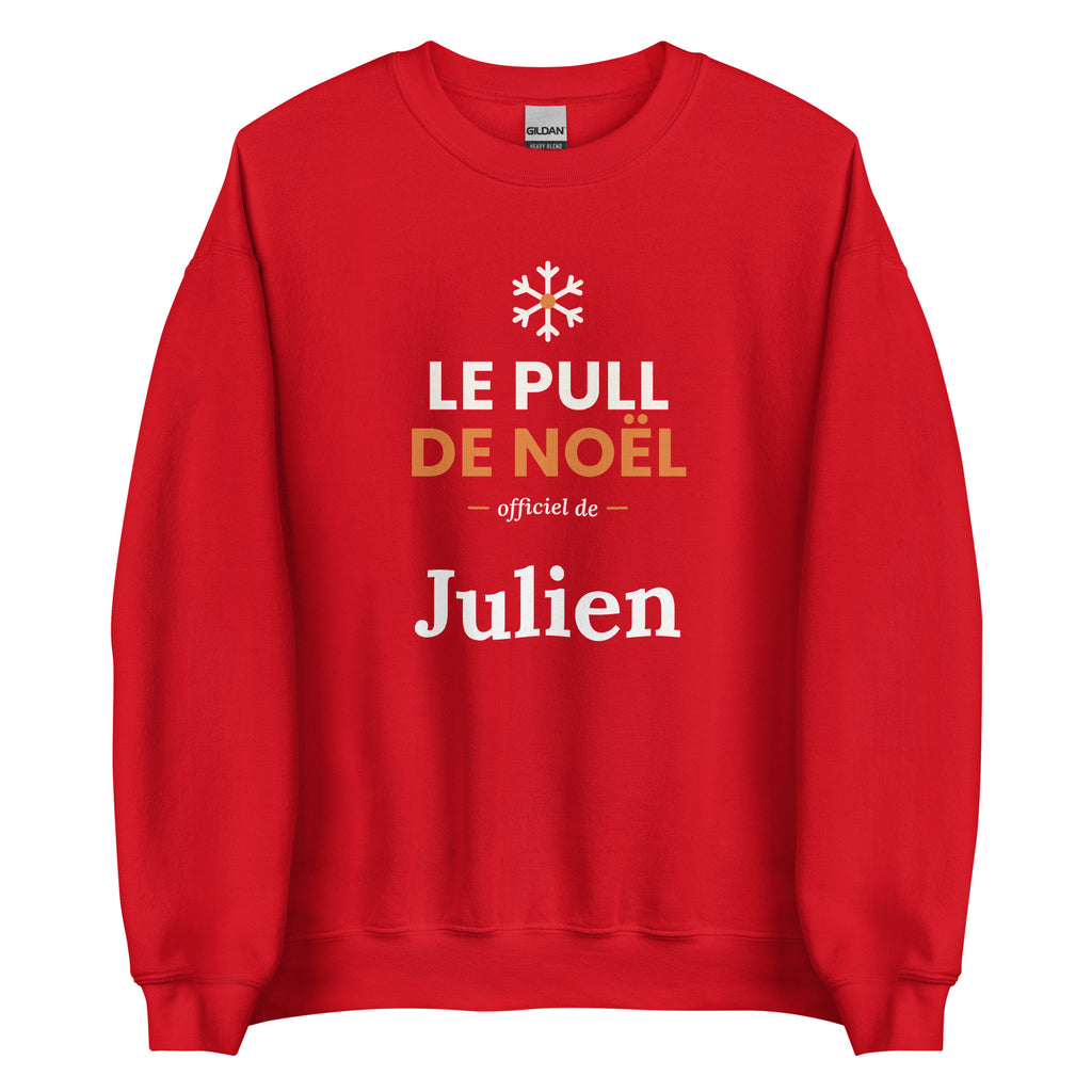 Pull de Noël personnalisé avec prénom – vue 10
