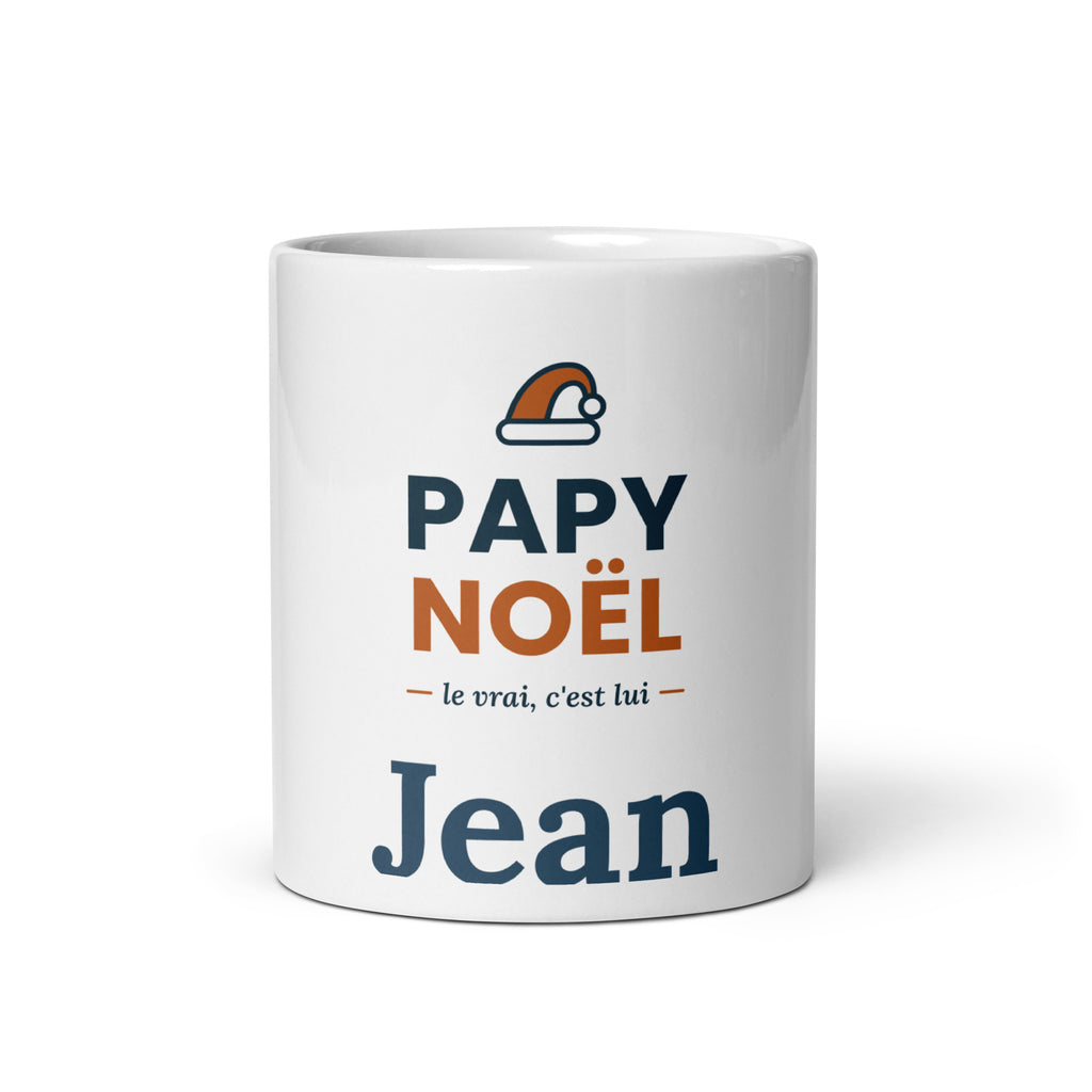 Mug Papy Noël personnalisé avec prénom – vue 2
