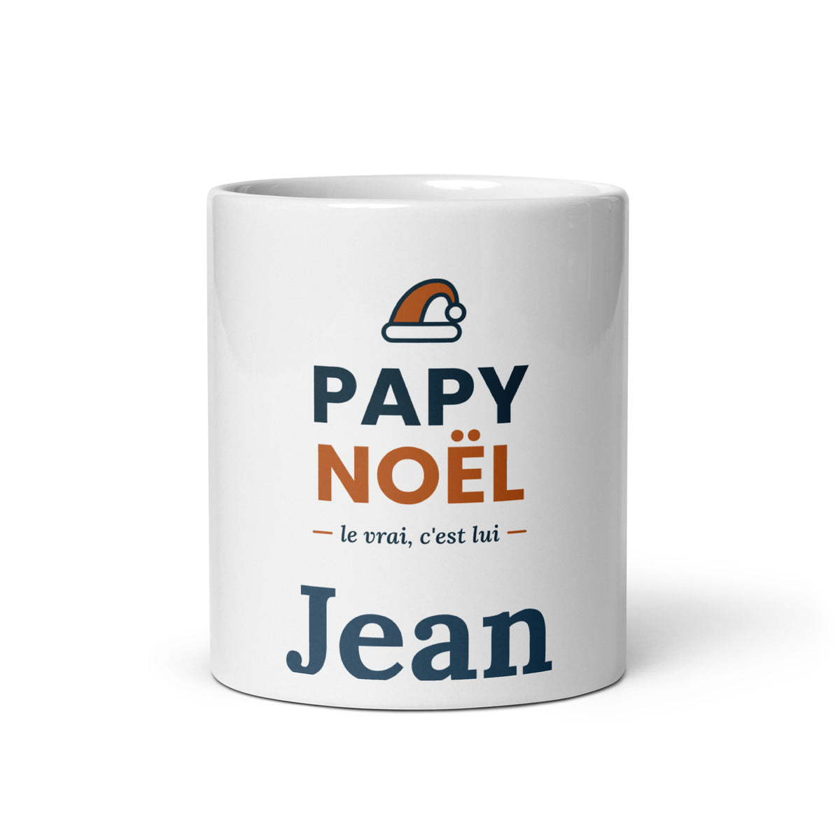 Mug Papy Noël personnalisé avec prénom – vue 2