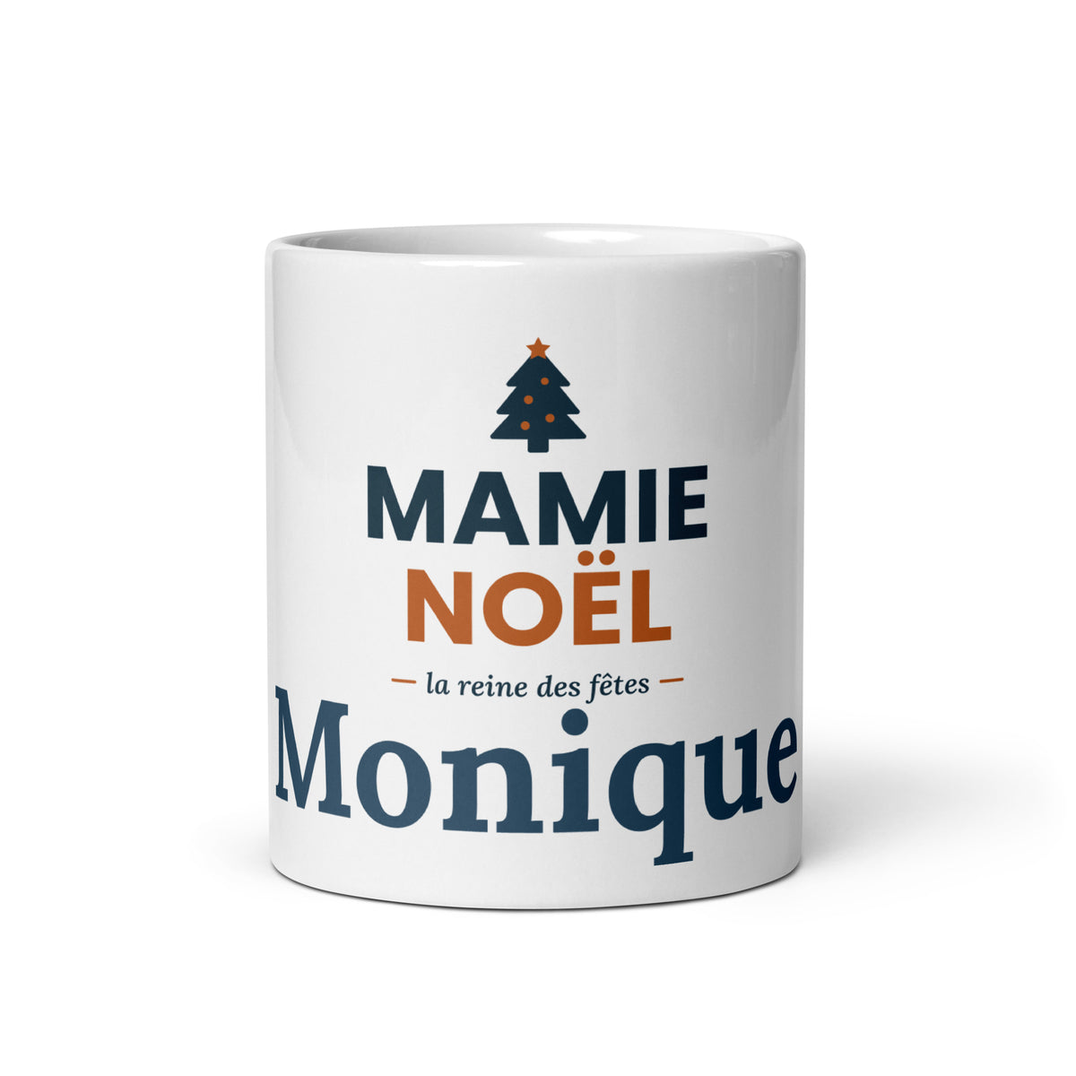 Mug Mamie Noël personnalisé avec prénom – vue 2