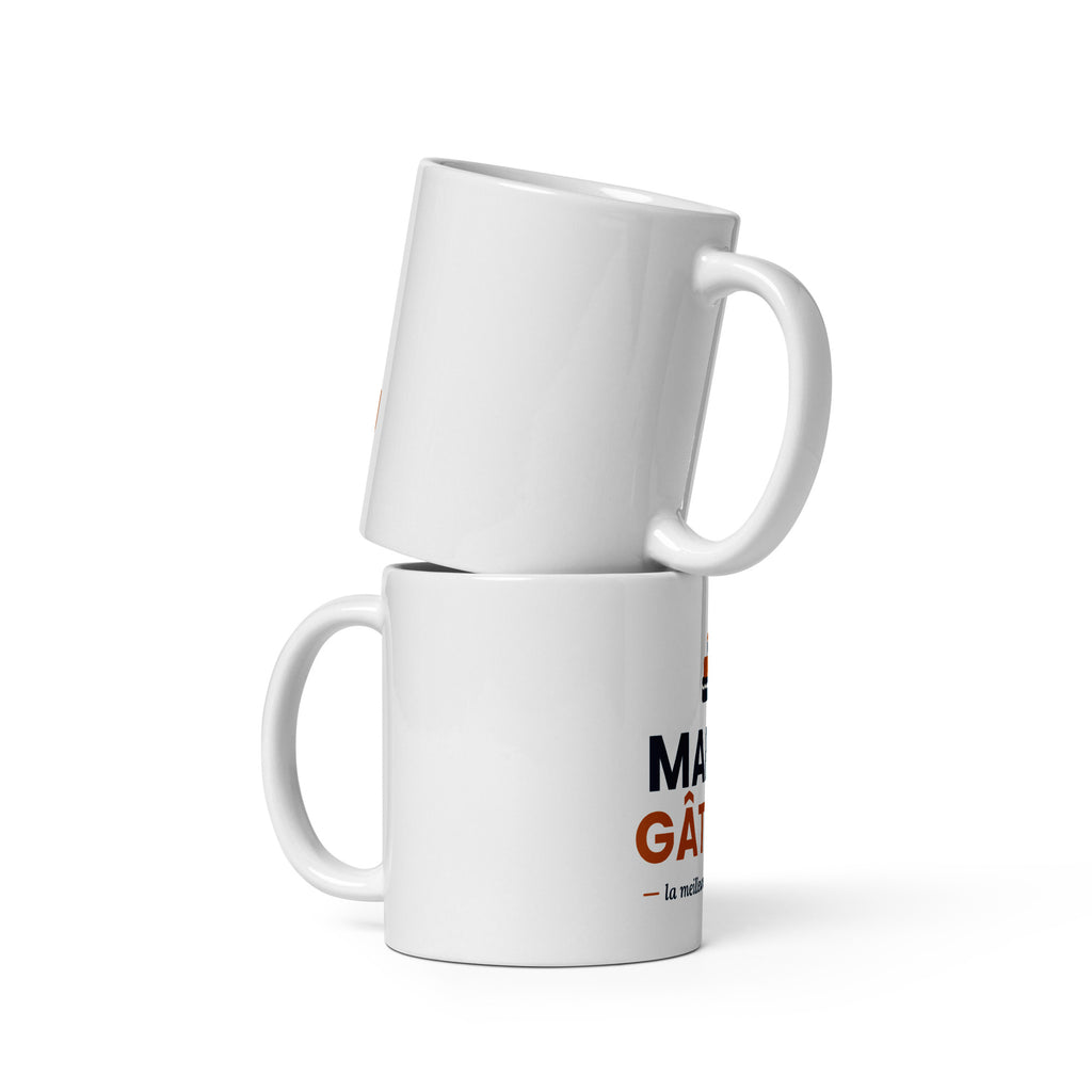 Mug Mamie Gâteau personnalisé avec prénom – cadeau pâtisserie pour mamie